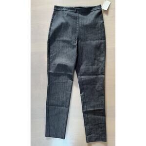 ST. JOHN Jean Legging Pants With Side Zipper Size S Designer Women’s Pants